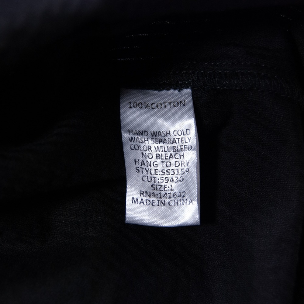 She Sky Black Corduroy Button Front A Line Mini Skirt Women's Size L - Picture 8 of 9